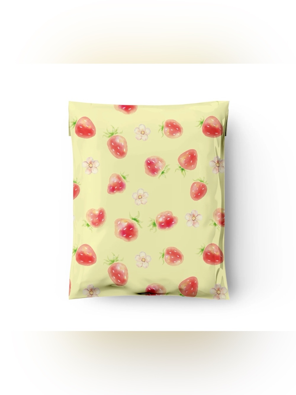 30 10” x 13” Strawberry Poly Mailers